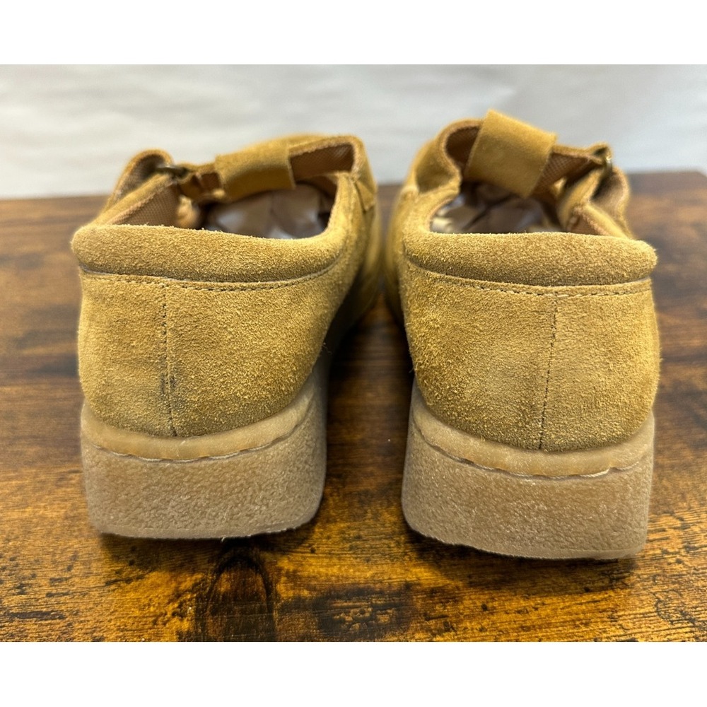 Mudd Daryl Vintage Y2K Tan Suede Platform Mary Jane Shoes Chunky Size 6.5 M - Picture 12 of 16